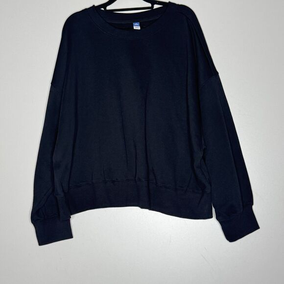 NEW Old Navy SoComfy Drop-Shoulder Crew-Neck Sweatshirt Women's Size XXL Petite - Picture 1 of 7